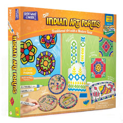 Imagimake Madhubani on fabric art kit for kids