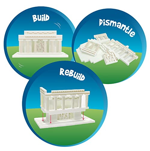 Imagimake Mapology Mount Rushmore puzzle boosts creativity while teaching U.S. history through assembly.