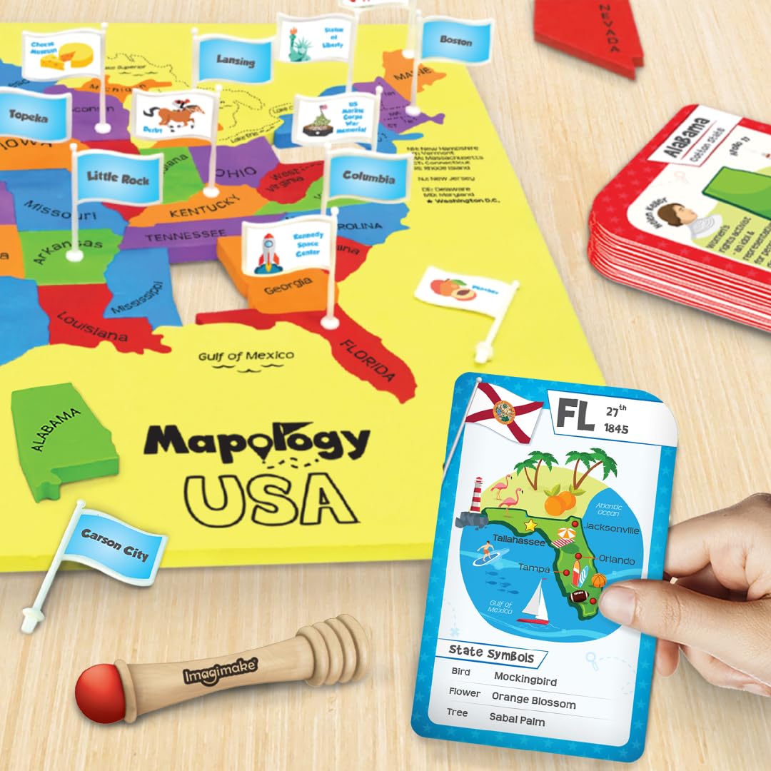 Imagimake Mapology Super Swiper enhances reveal moments during gameplay