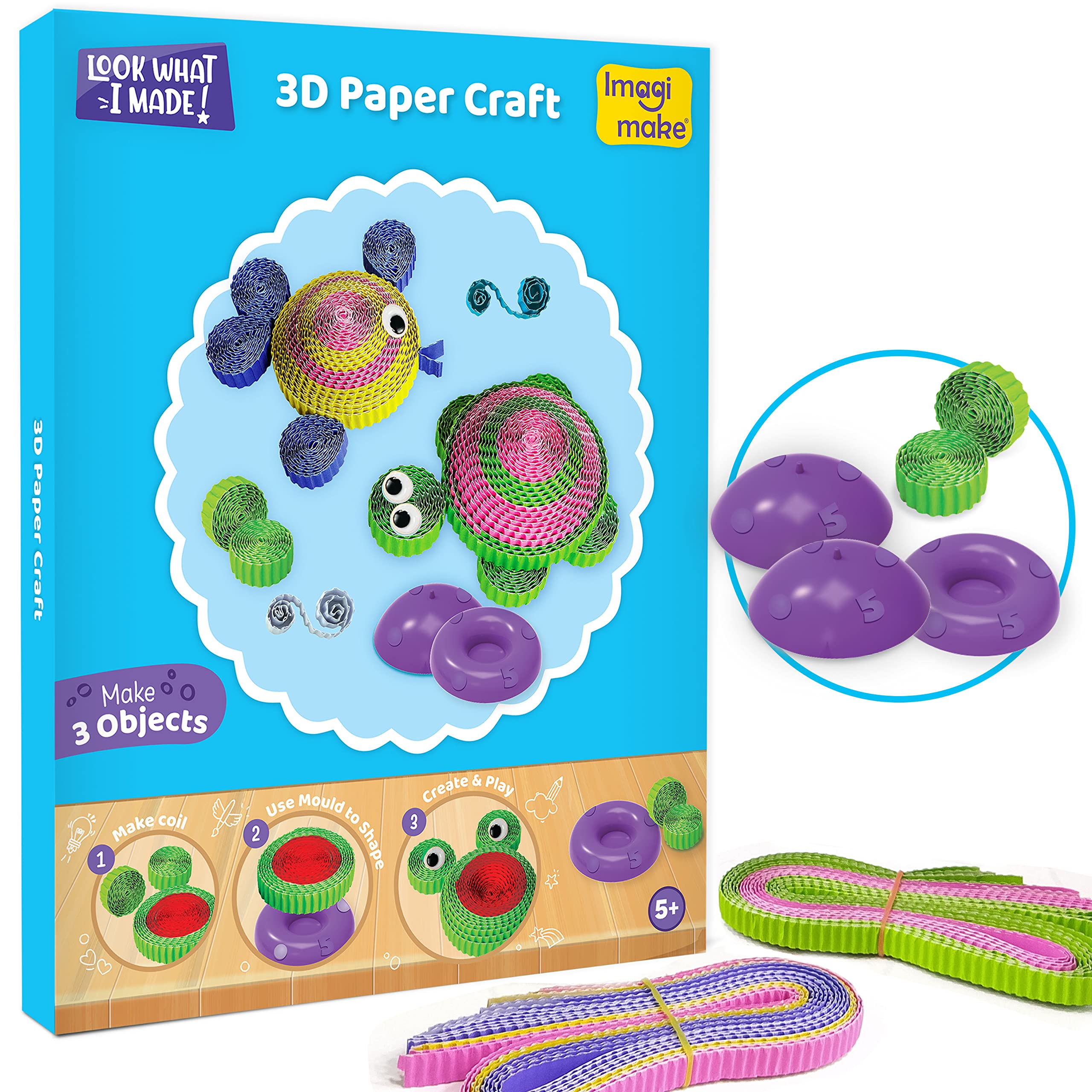 Imagimake mess-free packaging keeps crafts neat