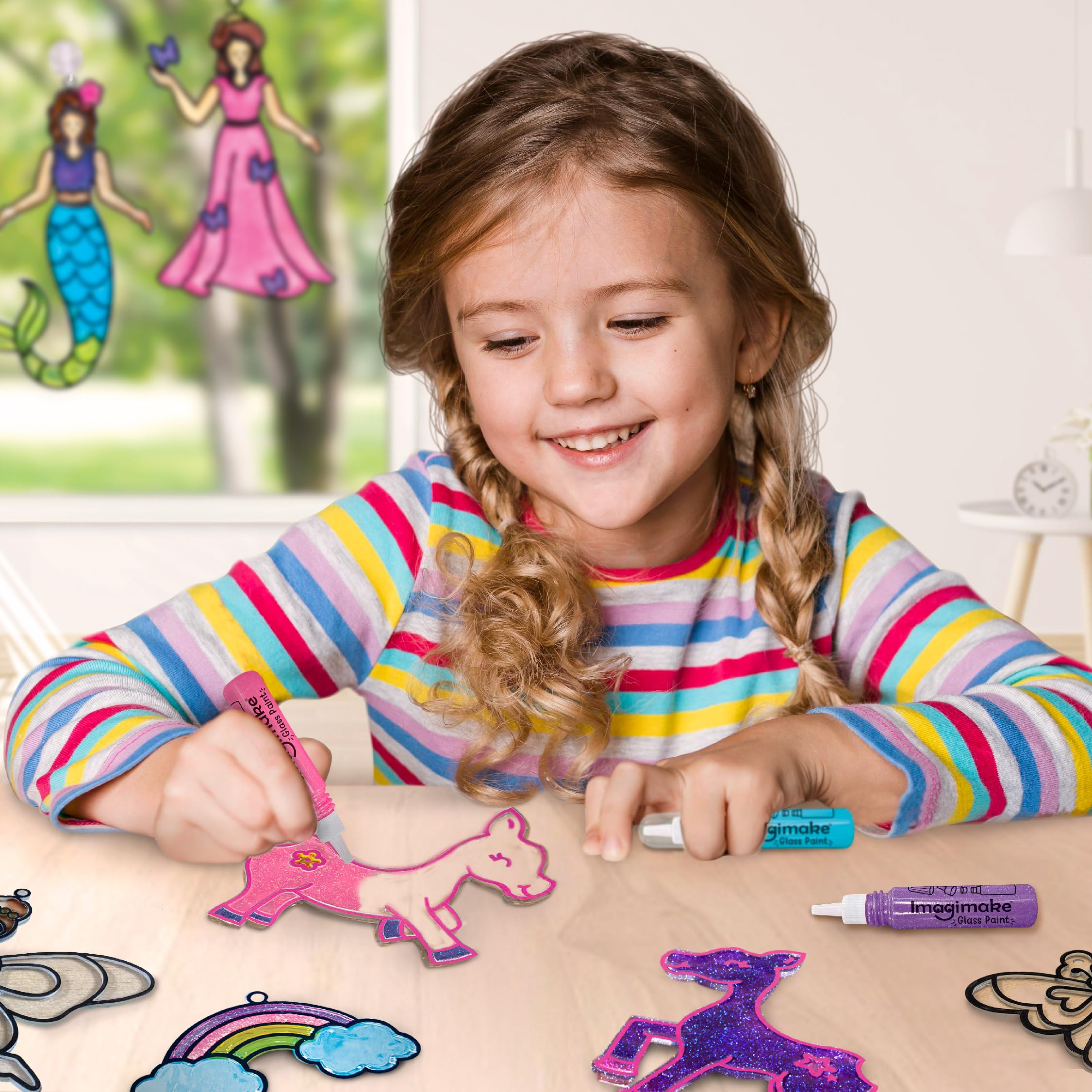 Imagimake interchangeable-pieces enable 128 unique combinations