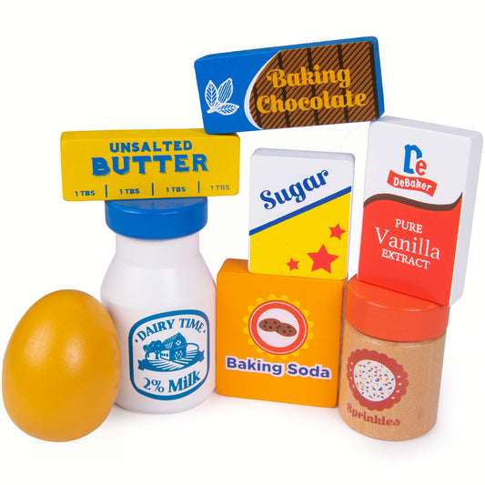 Imagination Generation Baker's Mart baking soda image for pretend baking.
