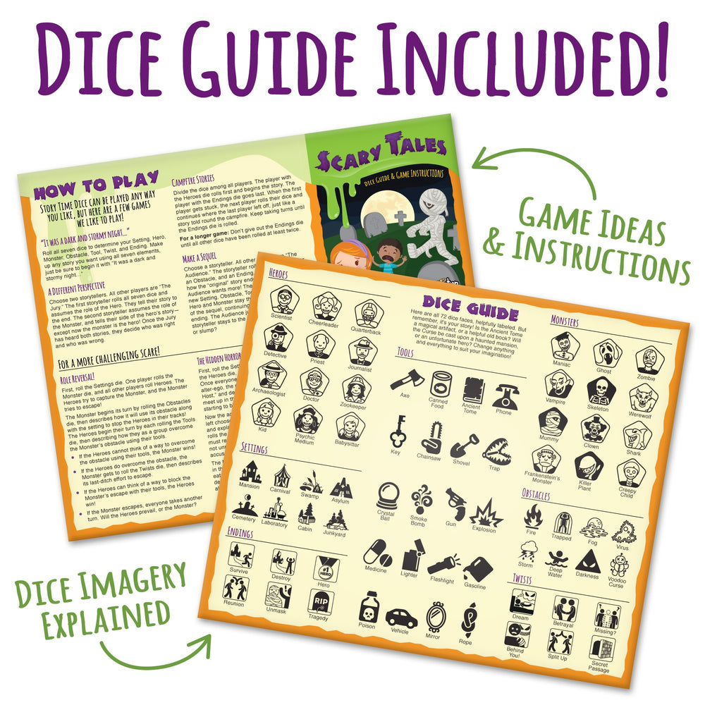 Imagination Generation Story Time Dice ideal for family nights and classroom play.