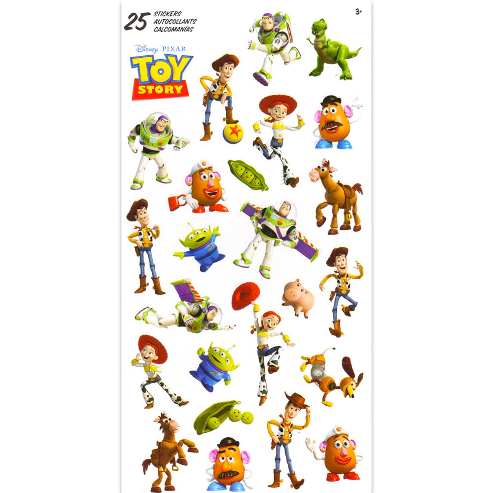 Imagine Ink Disney Pixar stickers for decorating reveal pages.