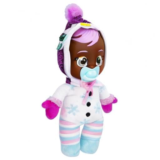Holly's soft body and festive design make cuddles soothing during pretend storytime.