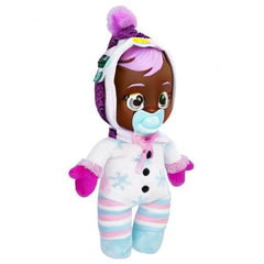 Holly's soft body and festive design make cuddles soothing during pretend storytime.