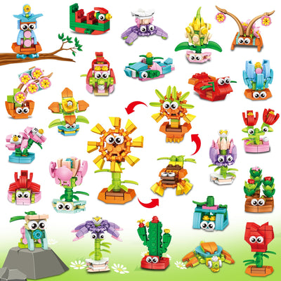 IMCUAMK 36-pack valentines blocks in bright colors for classroom gifting and play