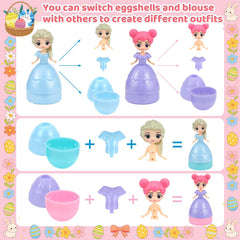 iMiibel Easter stickers included to decorate baskets