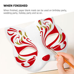 IMIKEYA carnival mask lightweight and easy to customize