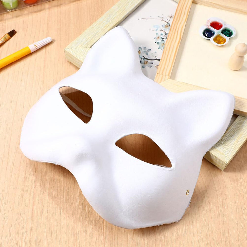 IMIKEYA white Halloween masquerade mask for costume prop ideas