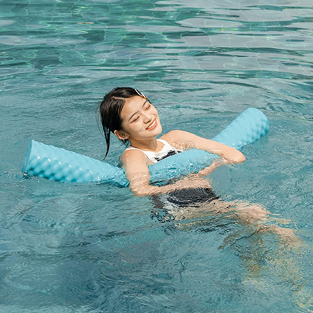 IMMERSA teal noodle close-up, water-based coating and UV resistance
