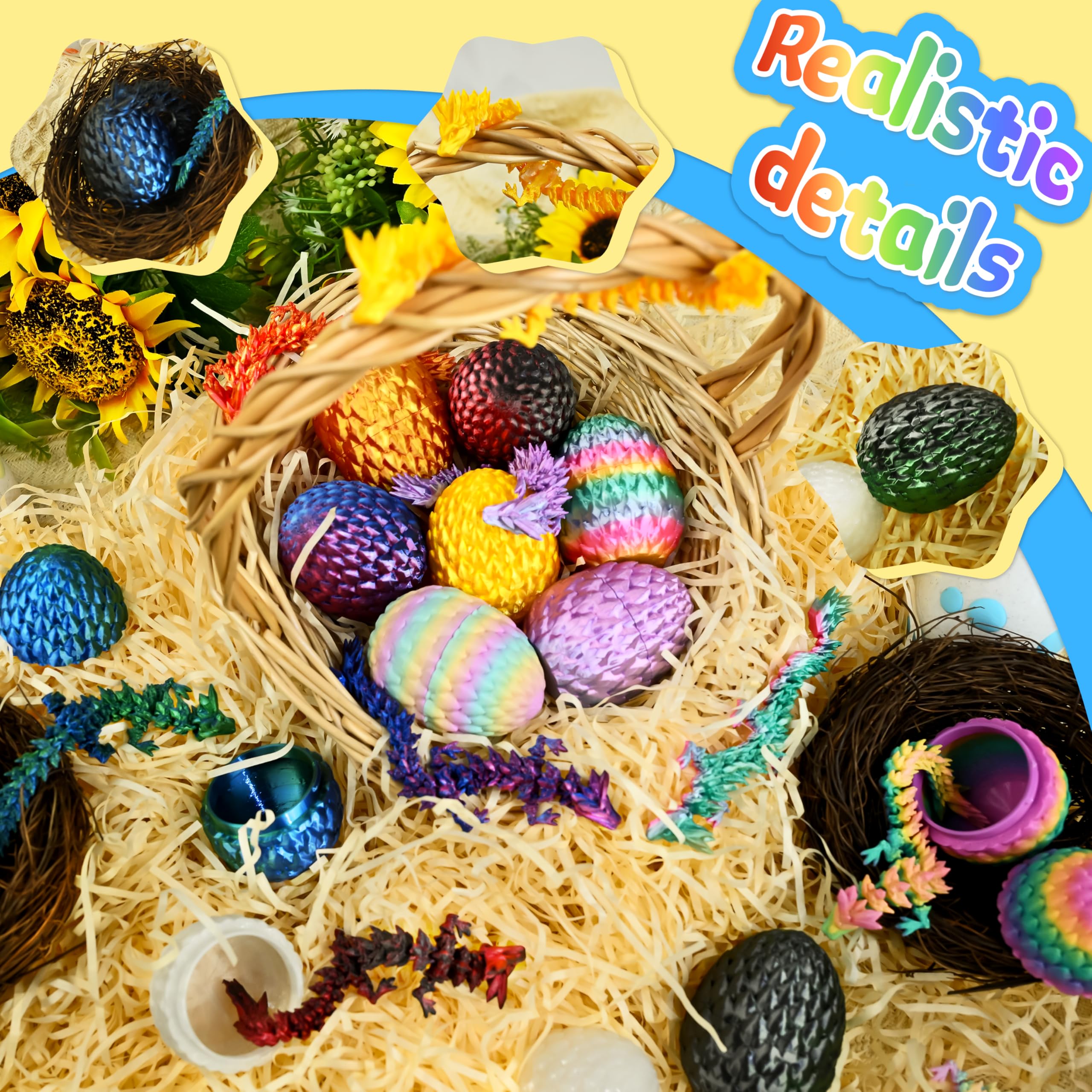 Impossmaker dragon egg textured scales on bright translucent shell.