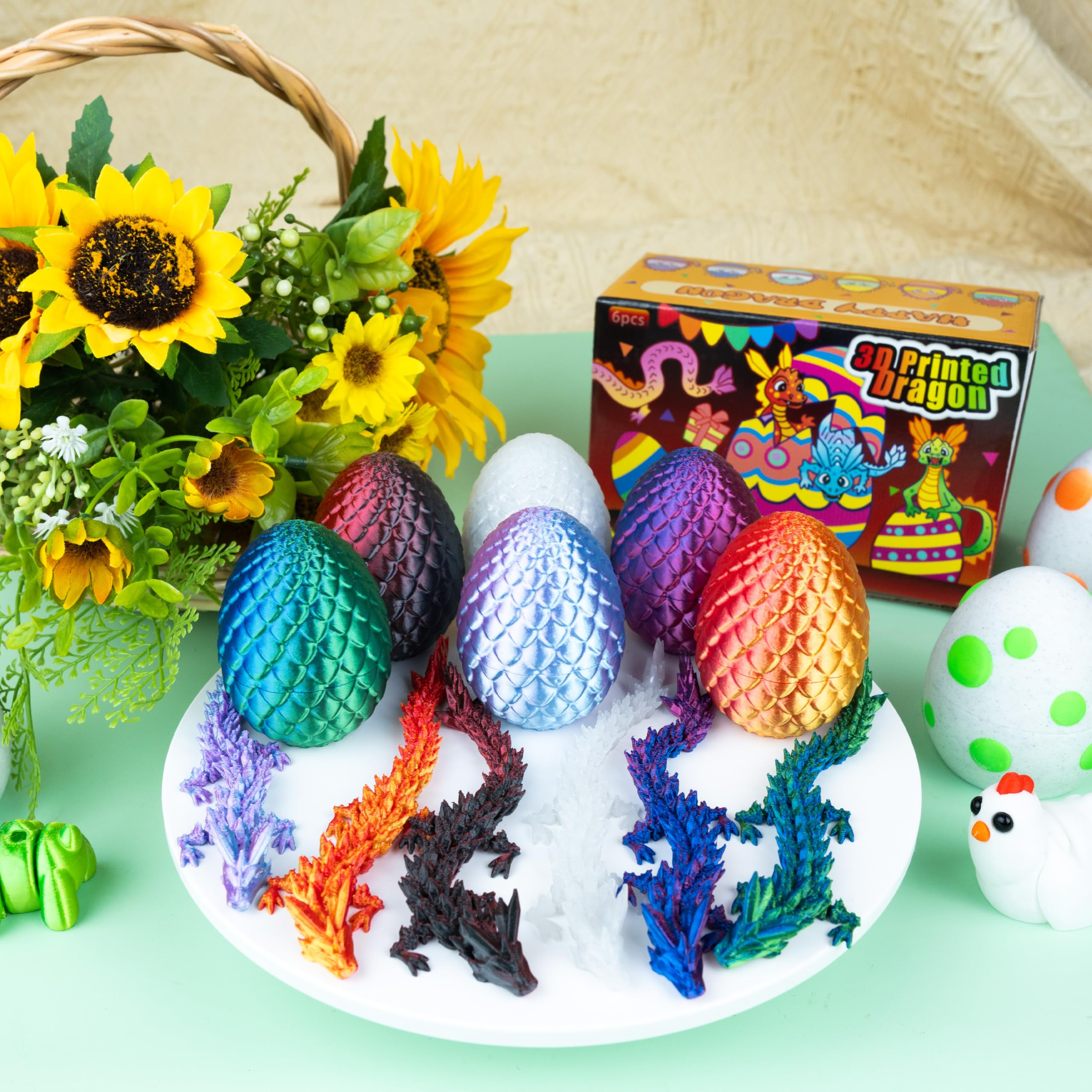 Impossmaker easter-dragon-egg-set: ideal gift for fantasy lovers and collectors