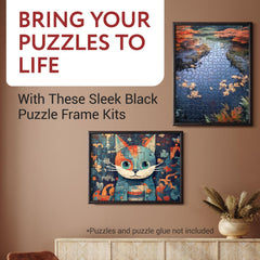 IMPRESA Jigsaw Frame Kit snap-together design for quick setup