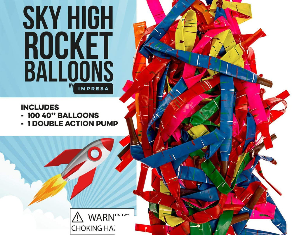 IMPRESA Balloons support safe, imaginative play for kids at home or outdoors.