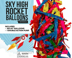IMPRESA Balloons support safe, imaginative play for kids at home or outdoors.