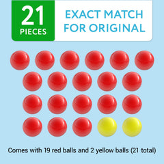 IMPRESA yellow marbles add color variety for custom rules