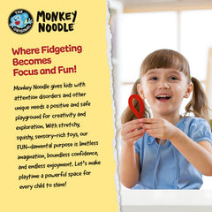 IMPRESA Monkey Foam blocks are lead- and phthalate-free, emphasizing safe play for kids.