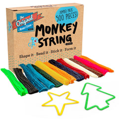 IMPRESA Monkey String Fidget Toys pack with vibrant strings for creative play