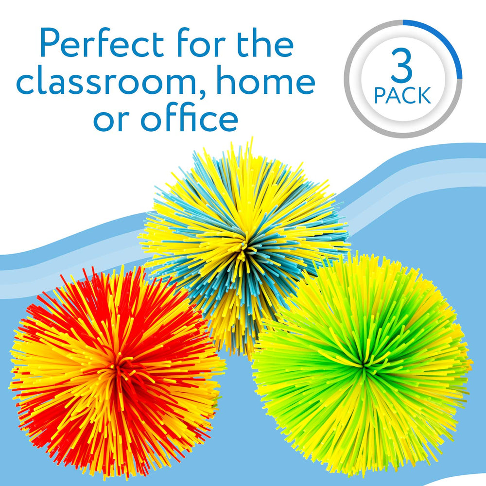 IMPRESA Monkey Stringy Balls held in hand for calming fidget use