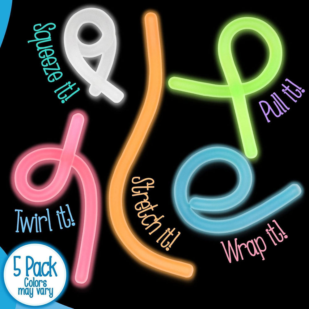 IMPRESA Noodles Toy adults-relax glow strings offer calming fidget opportunities