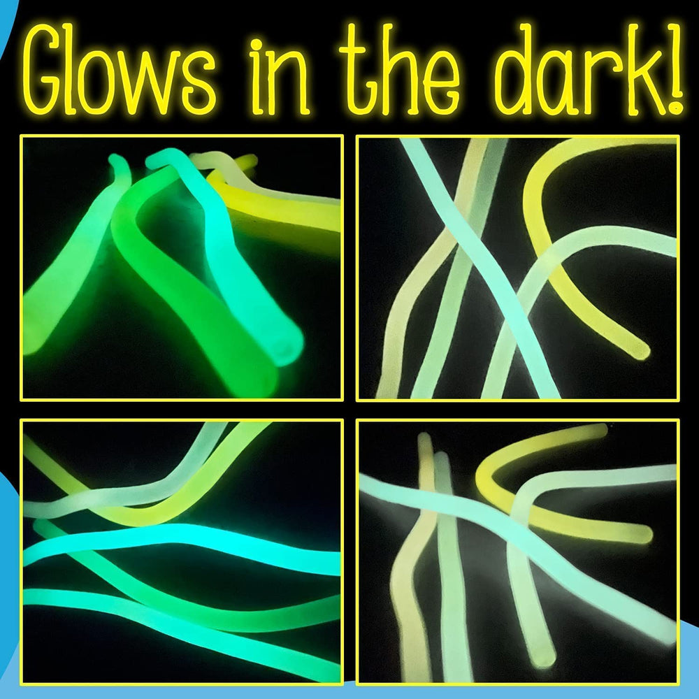 IMPRESA Noodles Toy stretchy closeup highlights tactile textures for stress relief