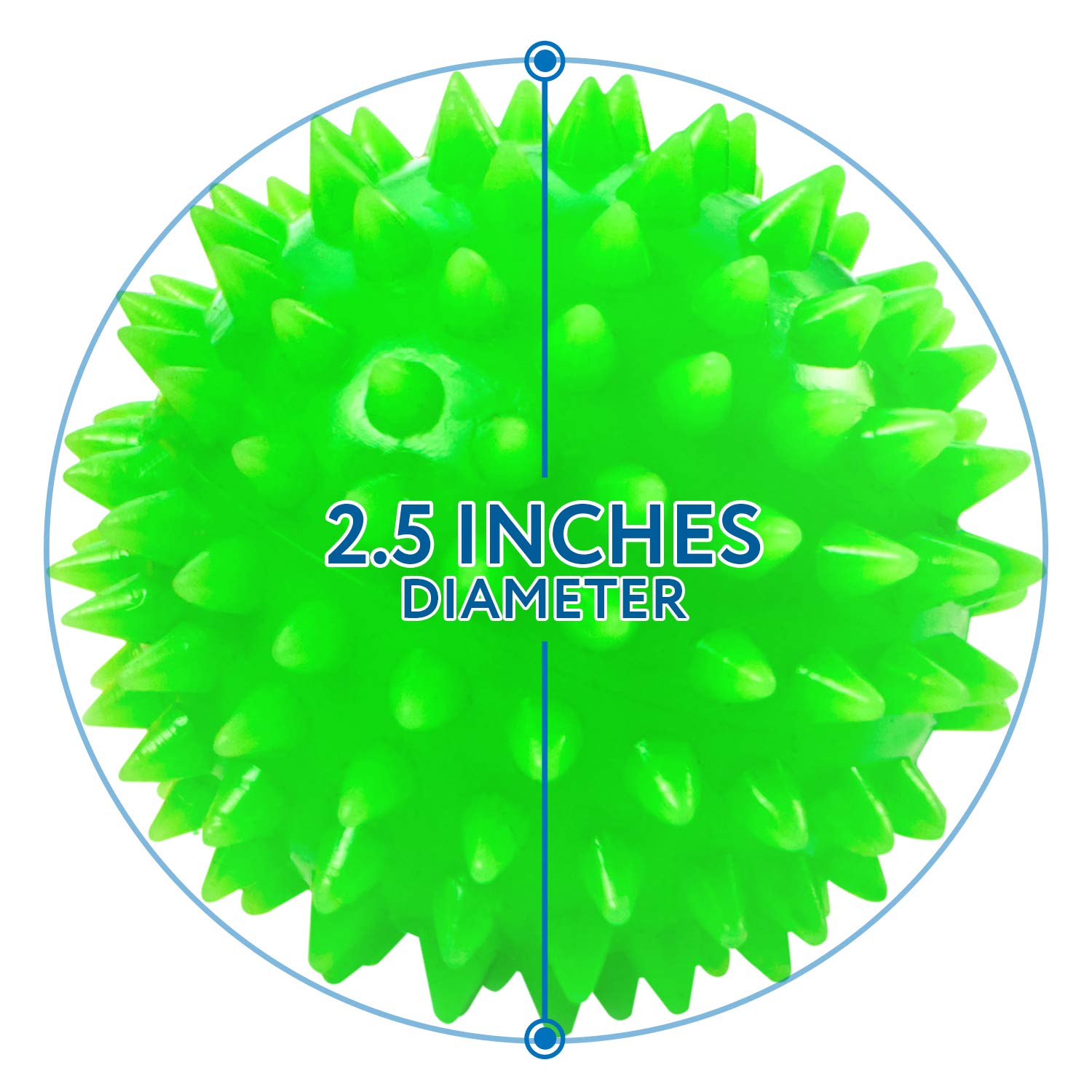 IMPRESA Spiky Balls in bright spikes support sensory exploration and focus.