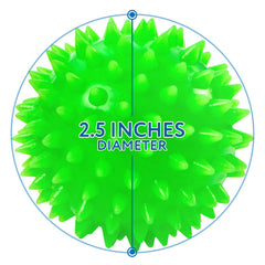 IMPRESA Spiky Balls in bright spikes support sensory exploration and focus.
