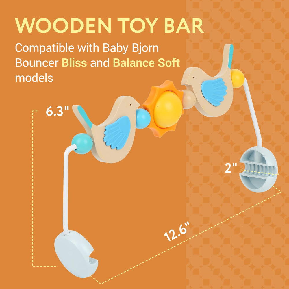 IMPRESA Toy Bar Snap Fit installation enables quick setup for caregivers