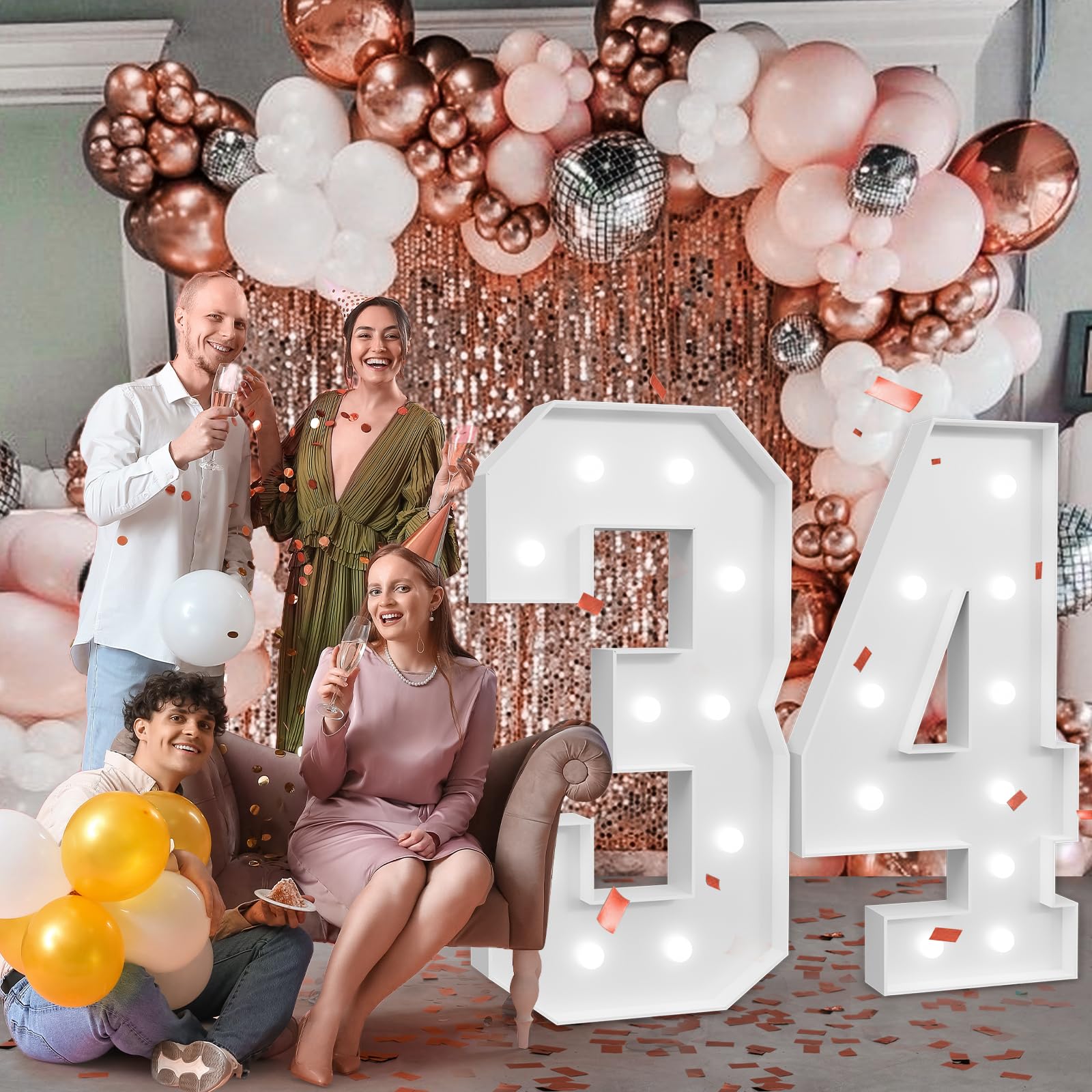 imprsv marquee numbers party backdrop ideas for memorable celebrations.