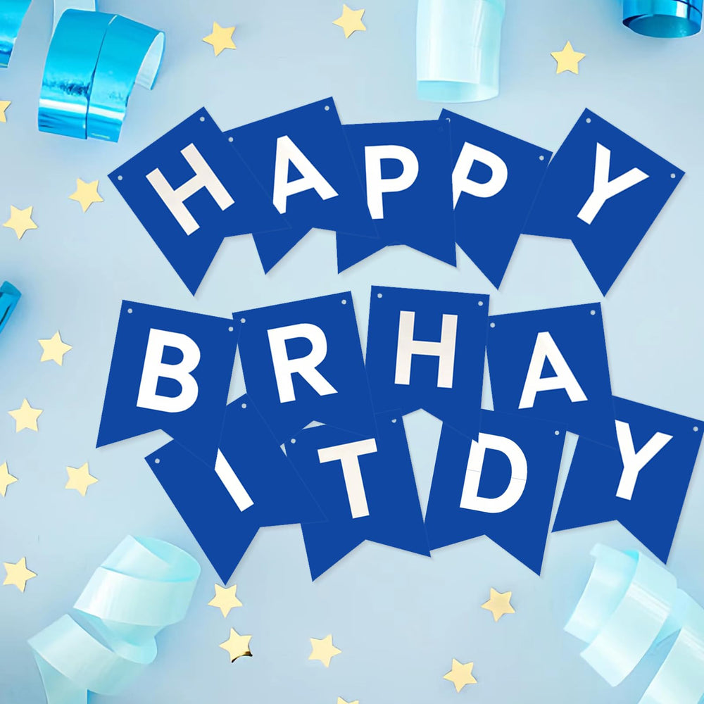 Imtively birthday decoration blue kit helps style photo backdrops.