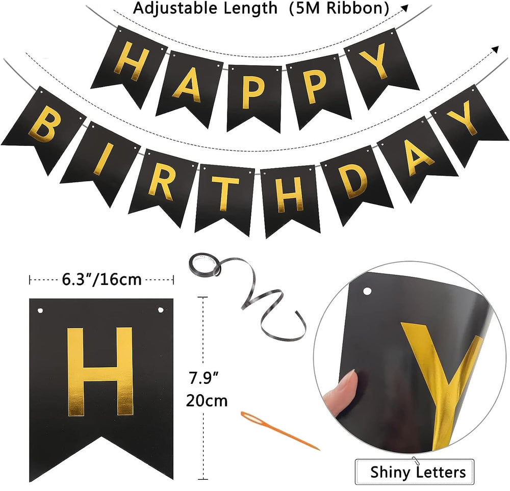 Imtively Happy Birthday Banner cards measure 63x79 inches for bold display.