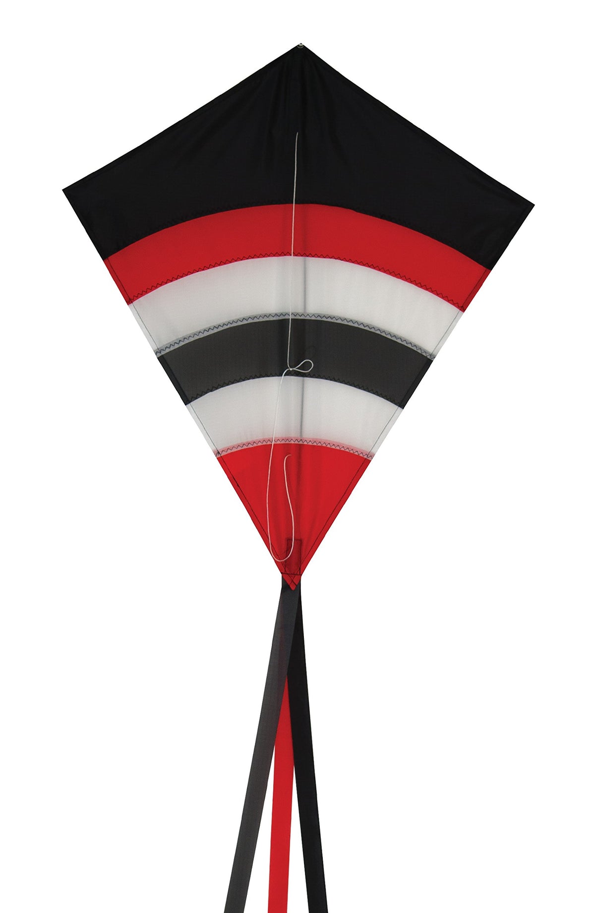 In the Breeze 3305 Blazer Arch Diamond Kite front view with lightweight ripstop for easy setup
