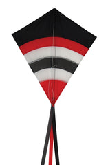 In the Breeze 3305 Blazer Arch Diamond Kite front view with lightweight ripstop for easy setup