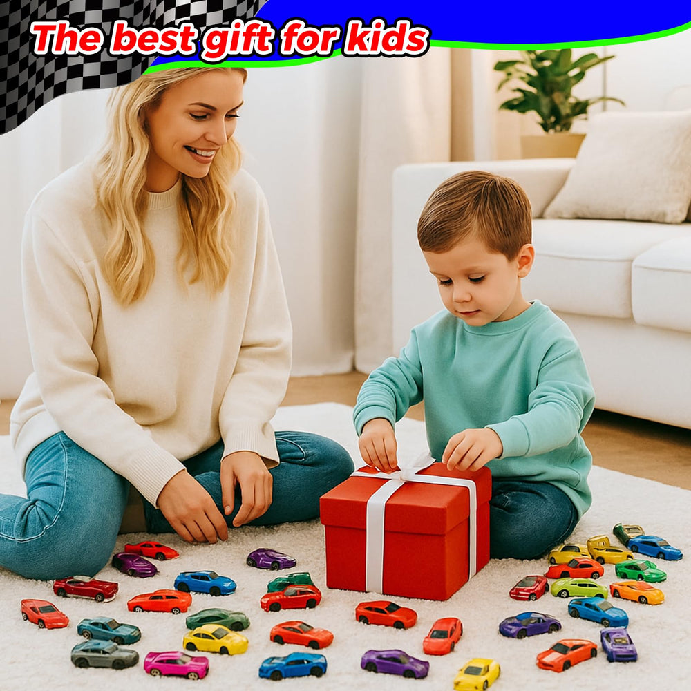 Inawenxlg two toy cars included ready for immediate racing