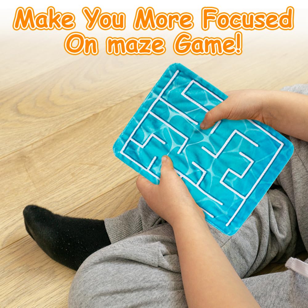 Inbeby Marble Maze Mat with color patterns aids sensory exploration