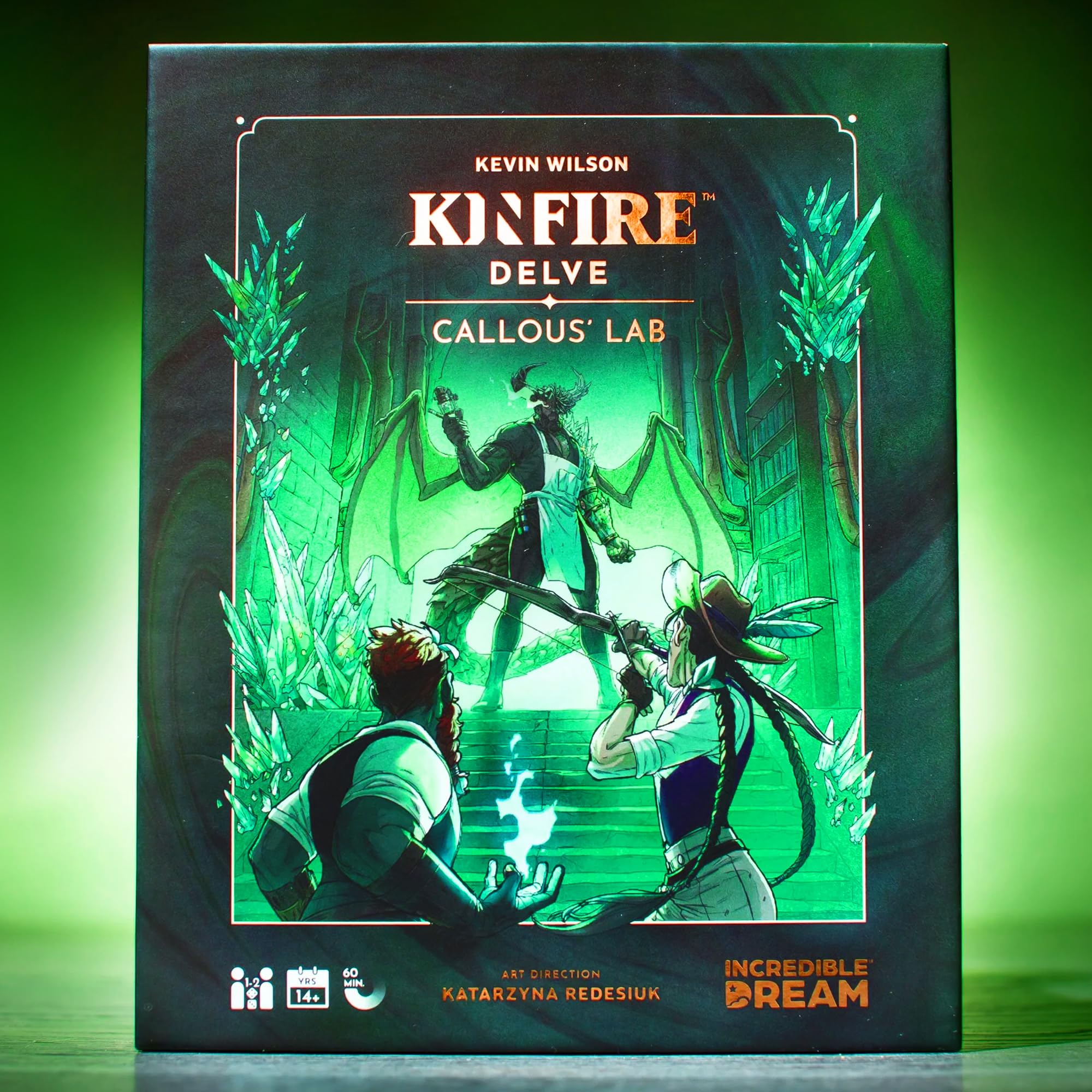Incredible Dream Kinfire Delve Final Showdown depicts Callous boss encounter setup.