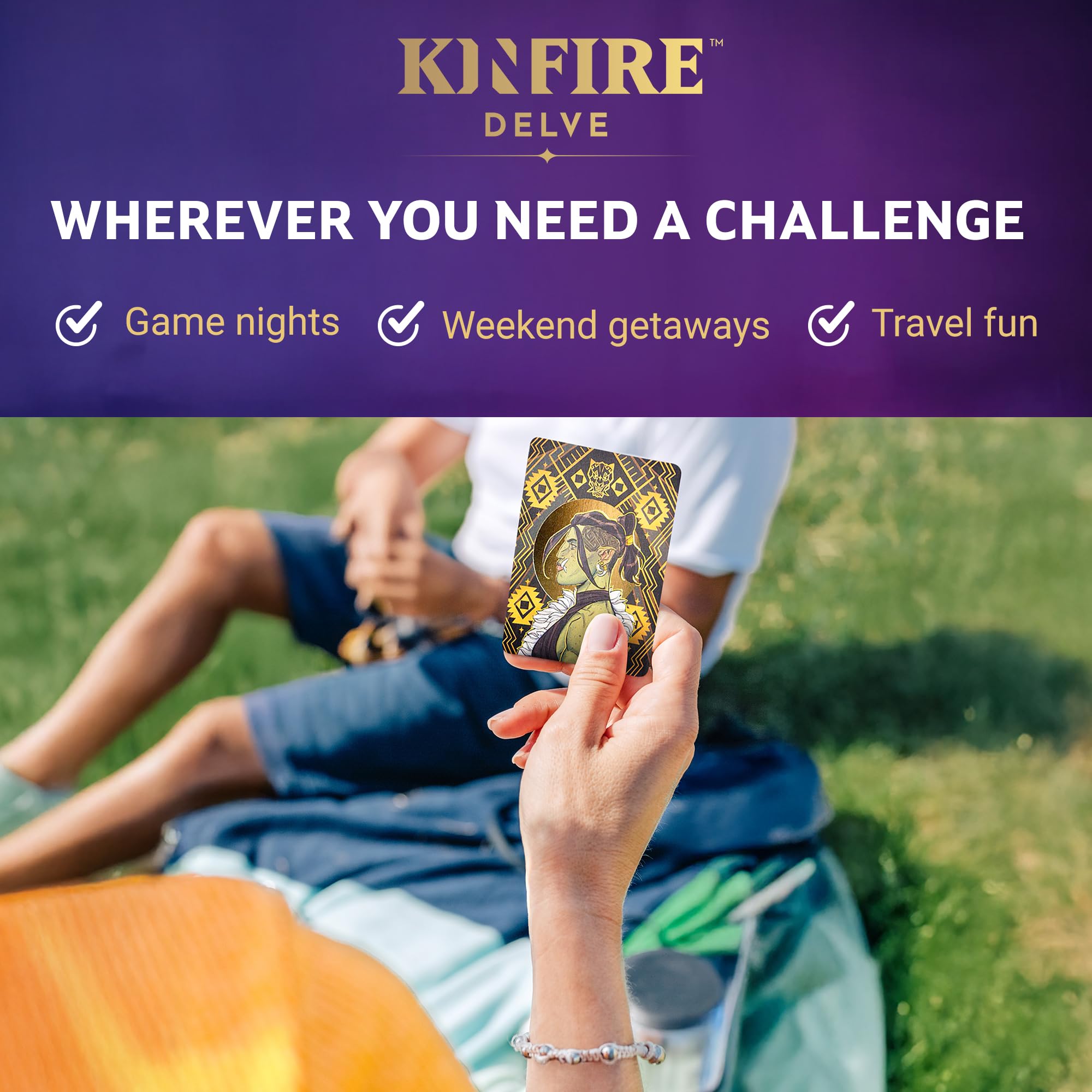 Incredible Dream Kinfire Delve gauntlet cards for tougher trials