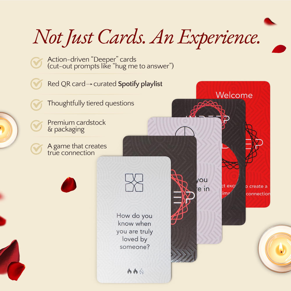 INDEEP interaction-bonding cards encourage meaningful exchanges