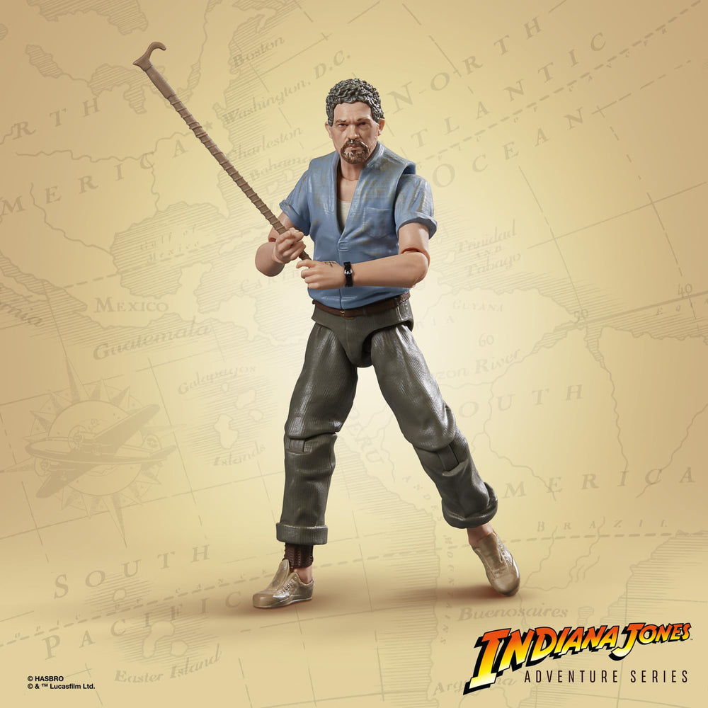 Indiana Jones Adventure Series 6-inch figure ideal for collectors.