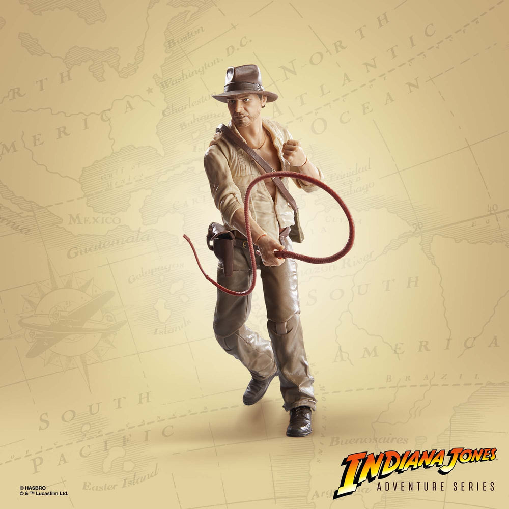 Indiana Jones Cairo figure with whip for action-packed play.