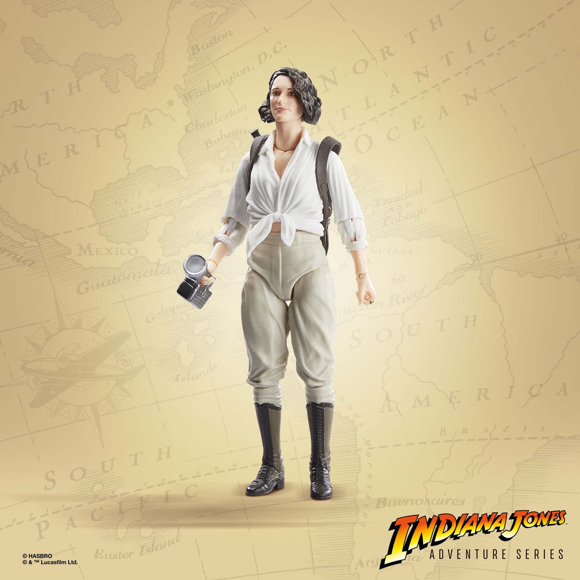 Indiana Jones Helena Shaw highly articulated joints for dynamic posing