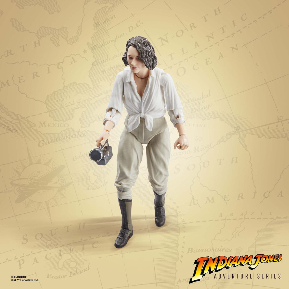 Indiana Jones Helena Shaw poseable head and limbs for storytelling scenes