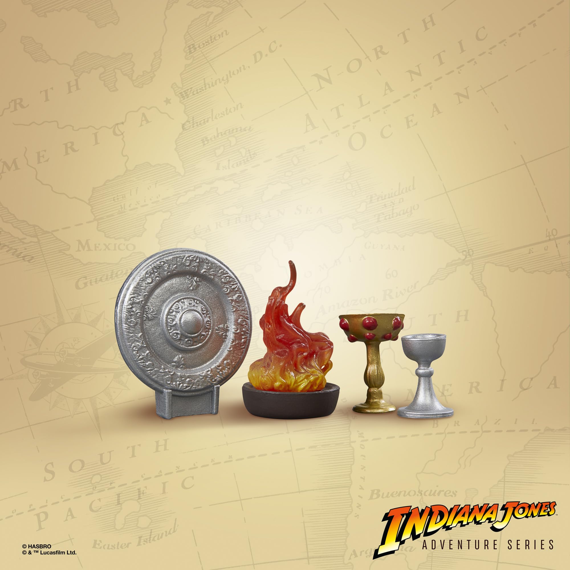 Indiana Jones display-ready figure supports immersive play and dedicated collection setups.