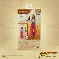 Indiana Jones Marion Ravenwood with detachable monkey accessory for imaginative play.