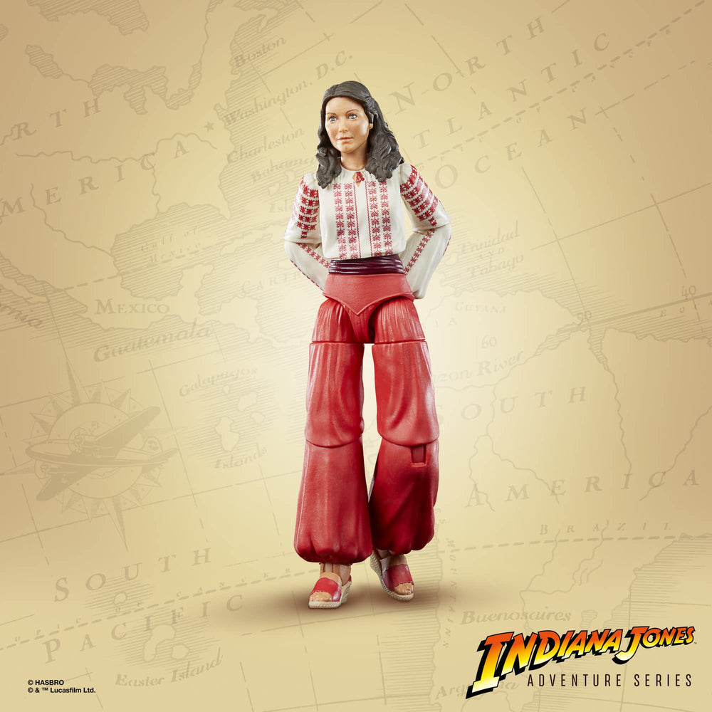 Indiana Jones Marion Ravenwood 6-Inch toy demonstrates high craftsmanship for collectors.