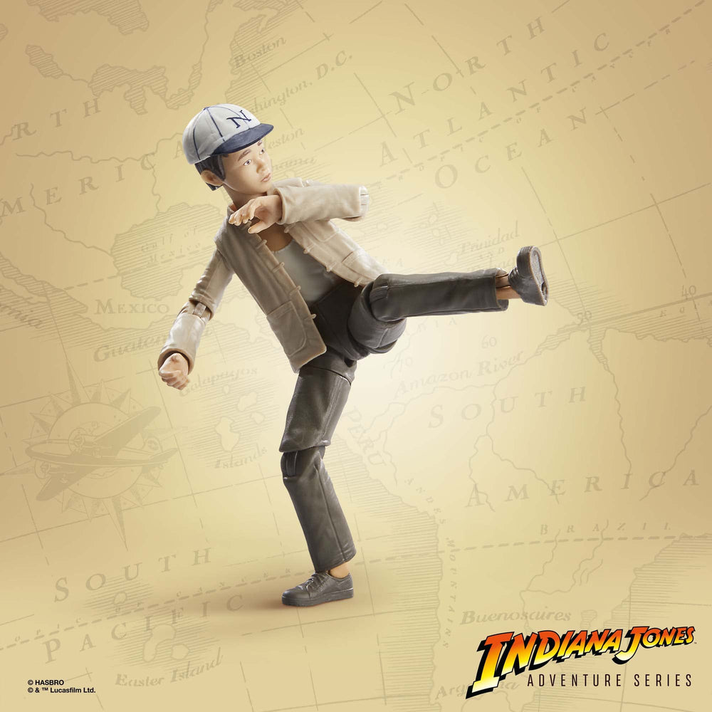 Indiana Jones Short Round posed in a display-ready action pose.