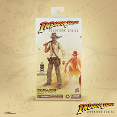 Close-up of Indiana Jones Temple of Doom figure detailing premium deco.