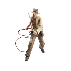 Indiana Jones Temple of Doom figure front view with poseable articulation for dynamic posing.