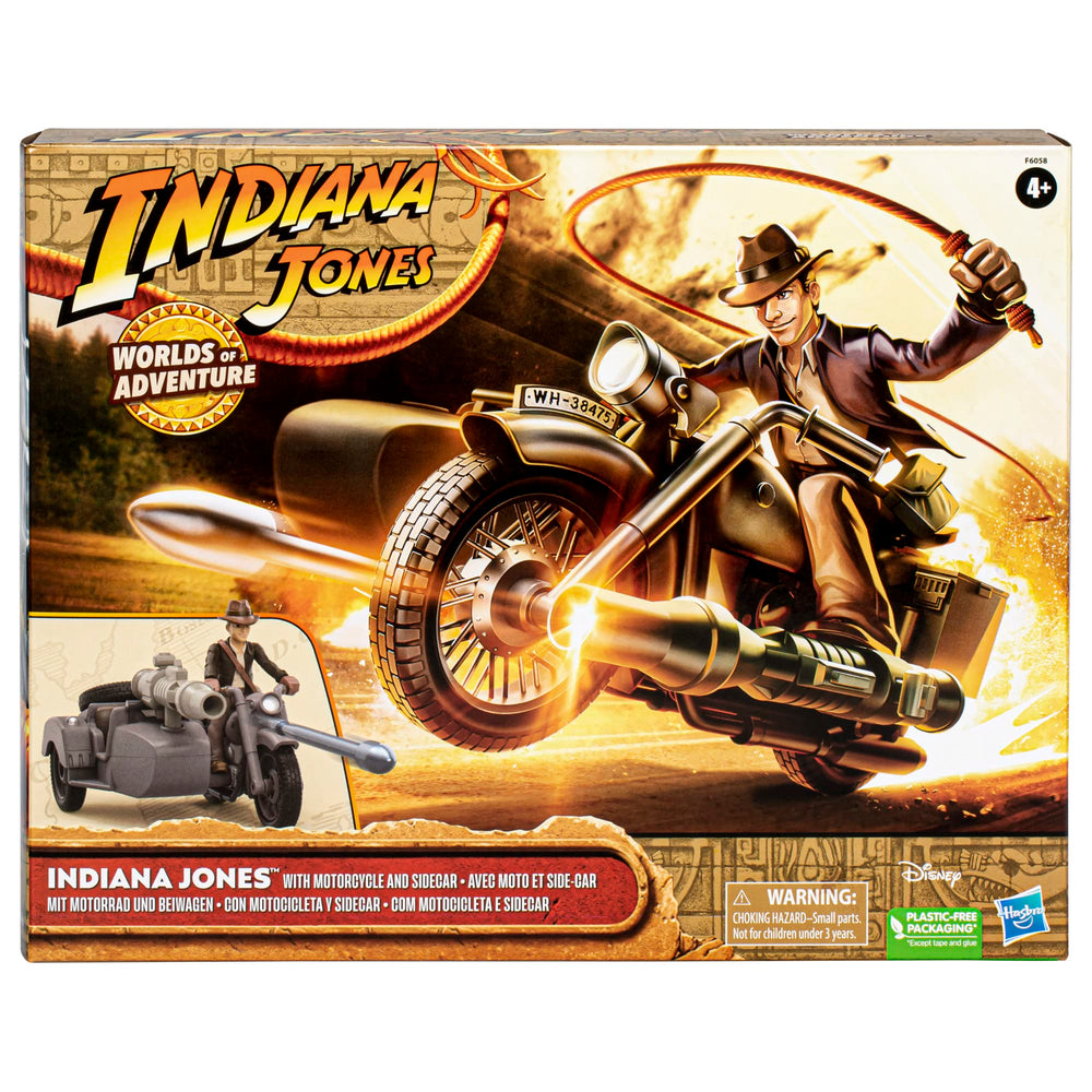 Indiana Jones 2.5-inch figure close-up showing poseable joints for versatile poses